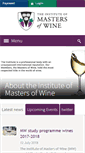 Mobile Screenshot of mastersofwine.org